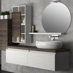 Mobile bagno qubo 140 cm bianco matrix-olmo