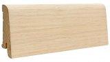 Thumbnail Battiscopa legno rovere bianco verniciato mm 15x60x2400 1