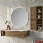 Mobile bagno trendy 115 cm noce e