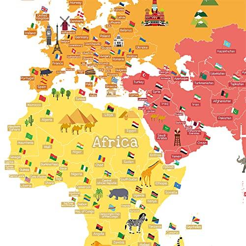 Wallpaper mappa del mondo 3