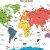 Wallpaper mappa del mondo
