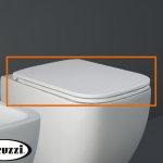 Sedile wc jacuzzi&reg ray termoindurente soft close