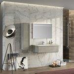 Mobile bagno trendy 90 cm cemento e