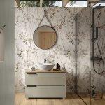 Mobile bagno a terra touch 90 cm
