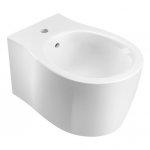 Bidet sospeso fantom 55x37 cm bianco lucido