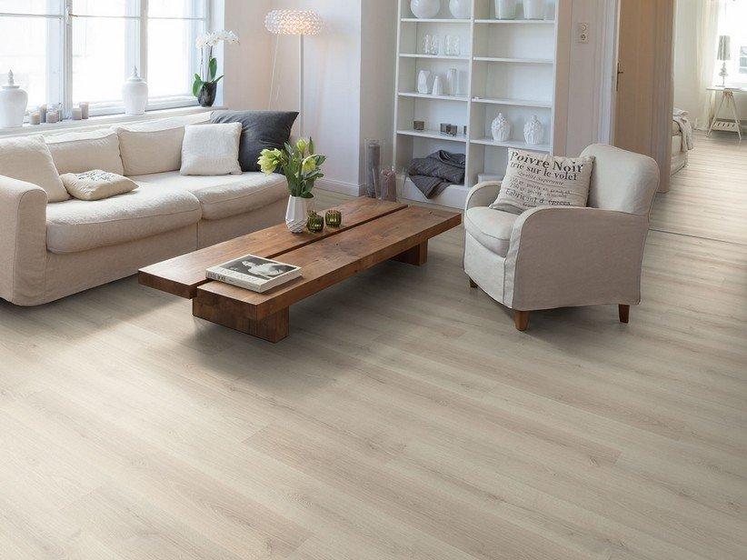 Pavimento laminato kolpino oak white legno chiaro 1