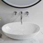 Lavabo da appoggio brema 60x35 h15 cm