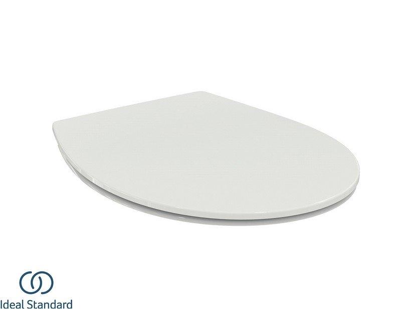 Sedile wc ideal standard&reg quarzo eurovit bianco 1