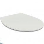 Sedile wc ideal standard&reg quarzo eurovit bianco