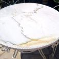Tavolo in marmo Calacatta