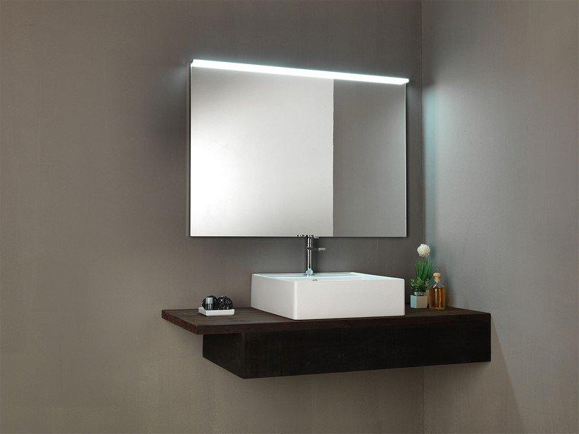Specchio bagno barled 80xh70 cm con lampada 1