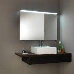 Specchio bagno barled 80xh70 cm con lampada
