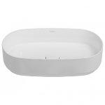 Lavabo da appoggio infinity ellittico 55x36 h12