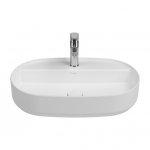Lavabo da appoggio infinity ovale 60x40 h12