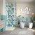 Piastrella easy deco mint 25x40 lucido decoro