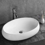 Lavabo da appoggio mincio 59x40 h15 cm