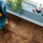 Parquet a cassettoni noce americano american walnut