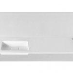 Lavabo incasso unitop hide 180x51 5 sinistro