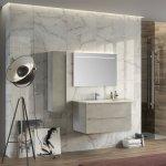 Mobile bagno trendy 90 cm cemento 2