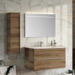 Mobile bagno trendy 90 cm noce 2