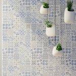 Piastrella easy timeless 25x40 lucido decoro patchwork