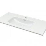 Lavabo incasso unitop classic 101x46 cm ceramica