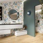 Mobile bagno blues 160 cm 3 cassetti