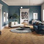 Parquet a spina di pesce rovere naturale