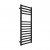 Termoarredo scaldasalviette jazz l50xh120 nero opaco