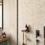 Mosaico vogue cream 29x27 gres effetto travertino