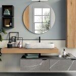 Cassettiera sospesa class gres 140 cm 2