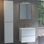 Mobile bagno salvaspazio compact 39 l60 cm