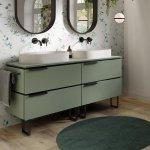 Mobile bagno touch 140 cm 4 cassetti