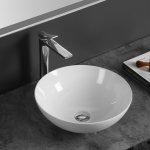 Lavabo da appoggio scrivia &oslash 40xh15 in