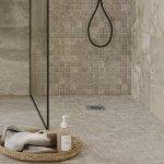 Mosaico touchstone grey 30x30 gres effetto pietra