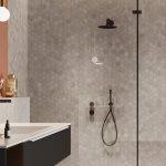 Mosaico geology grey 29x27 gres tutta massa