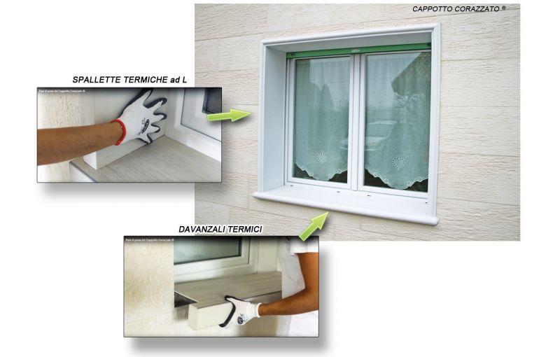 Davanzale termico isolante copri soglia finestra isolamento 1