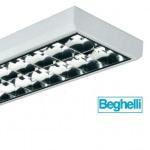 Plafoniera dark light 2x58w beghelli