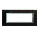 Placca 6 posti legno wenge&#039