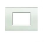 Placca 3 posti bianco living - 38520