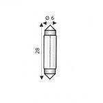 Lampada a siluro 3w 12v - 38964