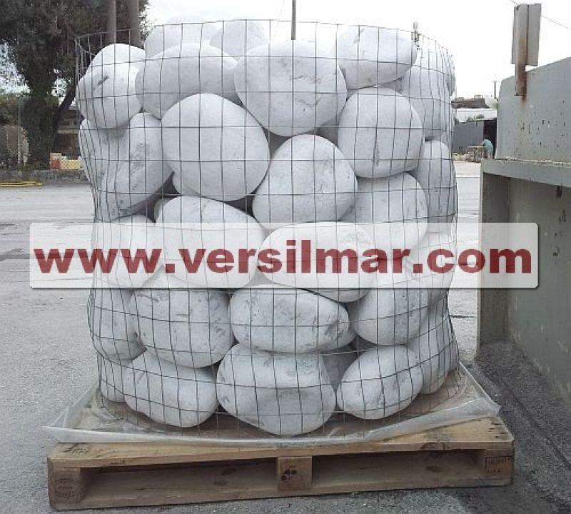 Ciottoli di Bianco Carrara mm. 250-400 1
