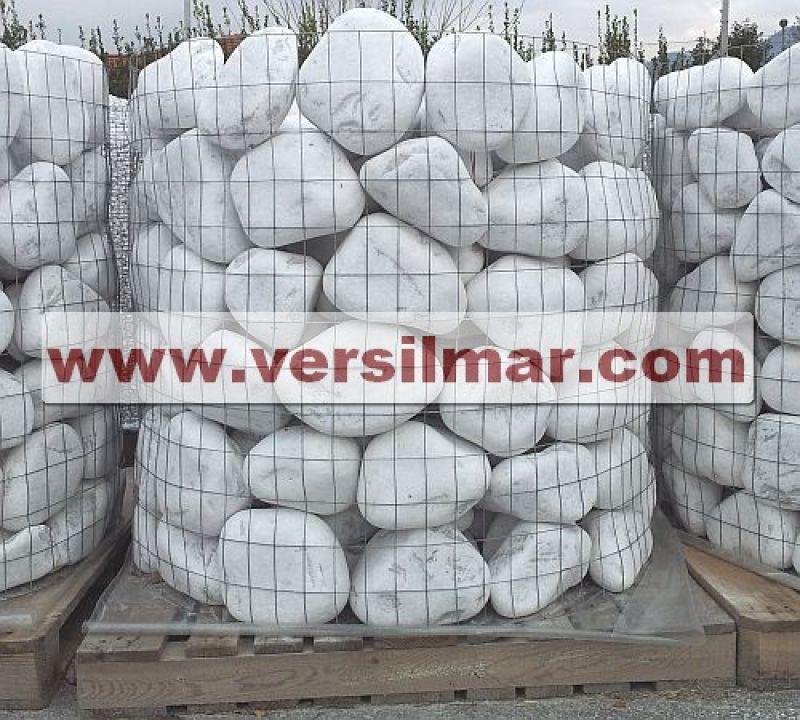 Ciottoli di Bianco Carrara mm. 150-250 1