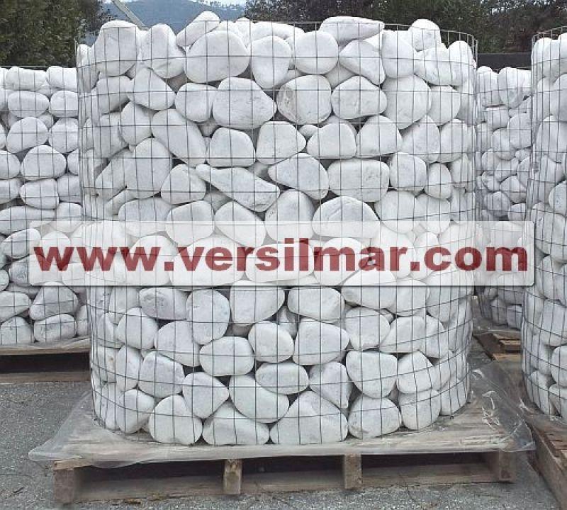 Ciottoli di Bianco Carrara mm. 100-150 1