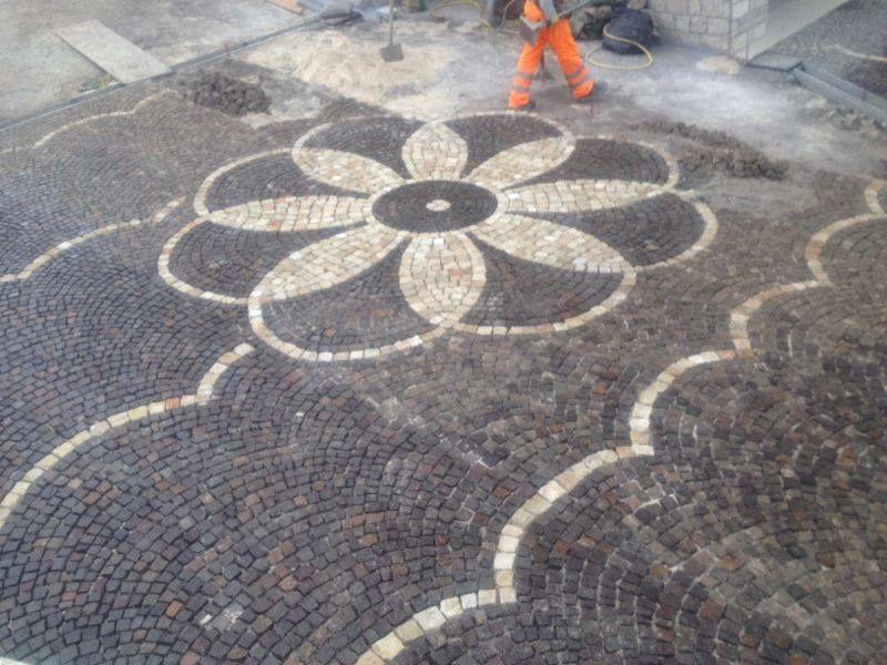 Pavimento a mosaico Marino di Roma 3