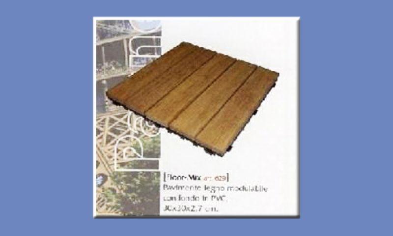 Pavimento FLOORMIX Hard Wood in legno su PVC 1