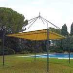 Gazebo copertura pvc