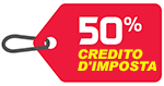 Bonus 50% Credito D'imposta