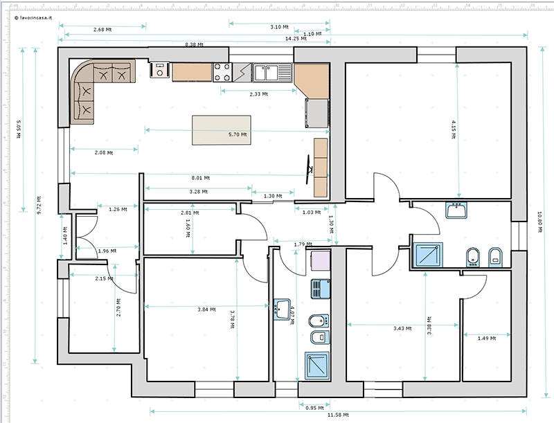 Software cadcasa per disegnare facilmente la tua casa Disegnare planimetria casa gratis